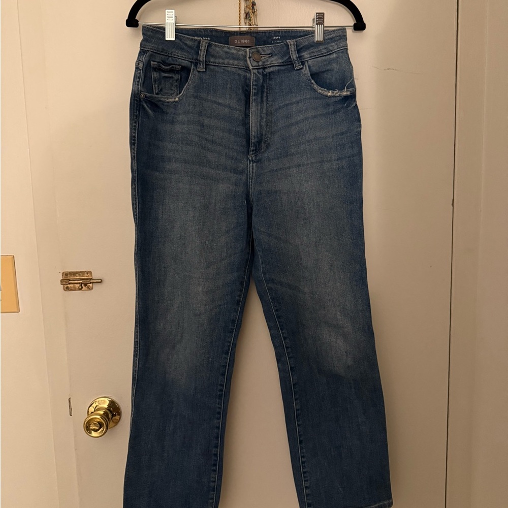 DL1961 Jerry High Rise Vintage Straight Jeans, Size 29
